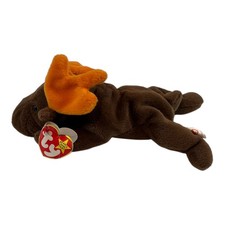 Ty Beanie Baby Chocolate the Moose 7 Inch Plush Toy New With Tags