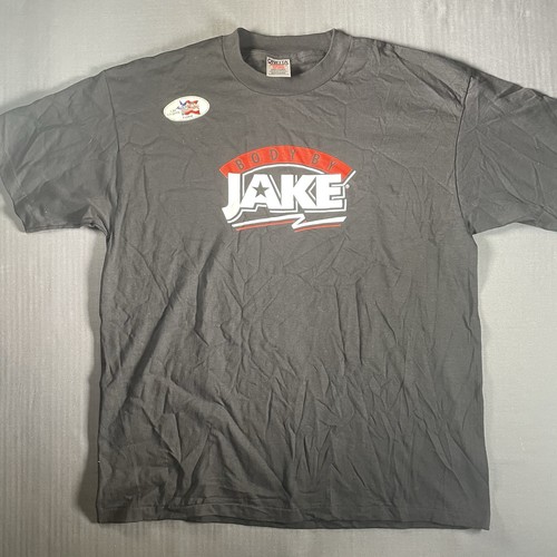 BODY BY JAKE Shirt Mens XL Exercise Rare 90s Y2K WORK OUT body Building - Picture 2 of 7