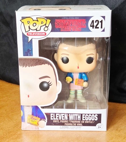 Funko Pop! Vinyl: Stranger Things - Eleven with Eggos #421 BRAND NEW in BOX