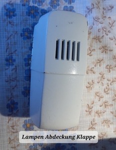 Original Ersatzteil Riccar 1528 Deckel f Lampe Lampeneinheit Halterung