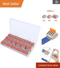 30-Piece Quick Connect Lever Wire Connector Kit