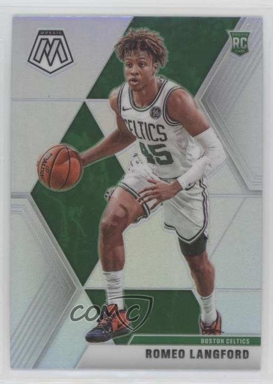 2019-20 Panini Mosaic Rookies Silver Prizm Romeo Langford #233 Rookie RC 12df
