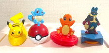 McDonald's Pokemon Happy Meal Toy Set Pikachu Lucario Squirtle Charmander Japan