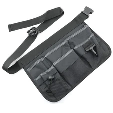 Gardening Tools Belt Waist Bag Organizer Apron Black 33x23mm Holder Pouch