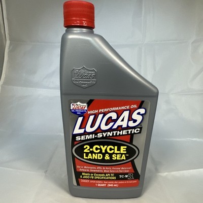 Lucas Semi Synthetic Engine / 2 Cycle Oil   Premium High Performance Lubricant