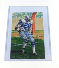 Mel Renfro Signed 1996 Pro Football Hall of Fame 4x6 Card /5000 Cowboys Auto