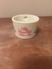 Old Spice Vintage Shaving Mug Cup Ship Grand Turk Salem 1786 Marked Shulton