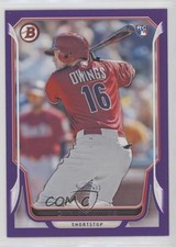2014 Bowman Purple 5/10 Chris Owings #219 3q5