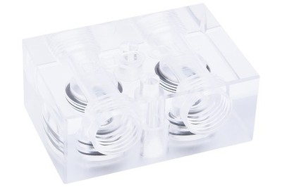 Alphacool GPX SLI Connector - Single - Plexi
