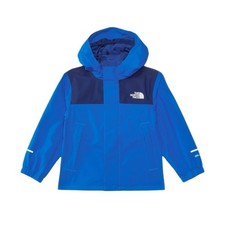 The North Face Kids Antora Rain Jacket Blue Hooded Zip Up Size S 7/8