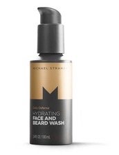 NEW-Michael Strahan Hydrating Face  Beard Wash Men  s Grooming  Skincare 3.4oz