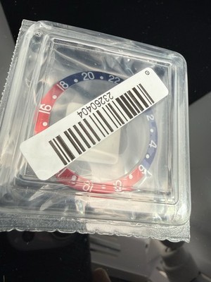 ベジベジ Rolex Pepsi Bezel Insert Blue / Red New Authentic Original 315