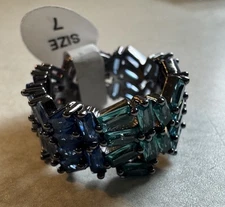 Bomb Party SIRENS “Lunar Siren's Spell” Sz 7 ~Array of CZ Multi Color