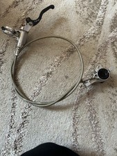 Hope Moto Front Hydraulic Disc Brake – Braided Hose Silver Ready To Go