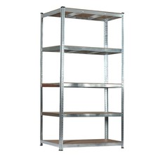 SCHULTE Regalwelt Stecksystem-Schwerlastregal, 5 MDF-Böden, 180x100x60 cm