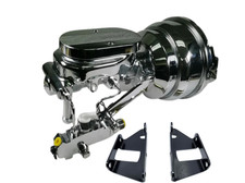1973 - 1987 Chevy Gmc Truck 8 Chrome Booster Milled Master Disc Drum C10 K10
