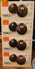 Creative Pebble V2 Minimalistic 2.0 USB-C Powered Desktop Speakers 3.5 in Black