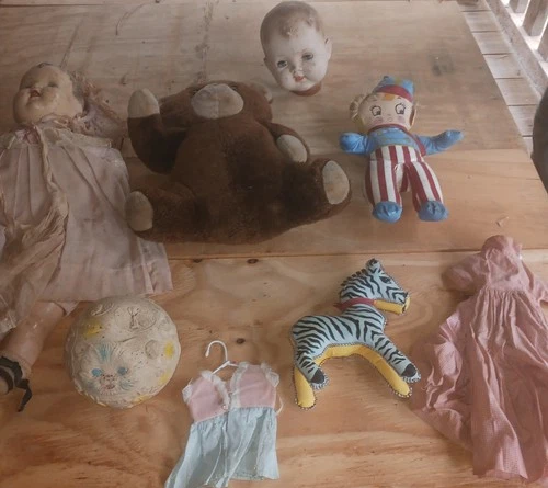 Vintage Dolls And Toys Lot