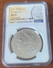 2021 (P) Morgan Dollar Silver $1 MS 70 NGC First Releases
