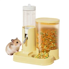 2 In 1 Hamster Water Bottle No Drip Small Animal Water Bottle Automatic Dispense