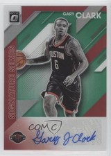 2019-20 Panini Donruss Optic Signature Series Green Prizm Gary Clark Auto 0m4q