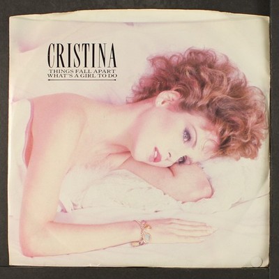 CRISTINA: things fall apart ISLAND 7'' Single 45 RPM