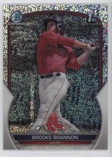 2023 Bowman Chrome Prospects Speckle Refractor /299 Brooks Brannon #BCP-245 0u17