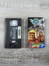 WCW VHS ROAD HOG WILD 1999 HULK HOGAN KEVIN NASH WWE GOLDBERG STING AEW