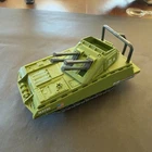 1985 HASBRO GI JOE ARMADILLO MINI TANK VEHICLE 100% COMPLETE SUPER CLEAN MT- 🔥