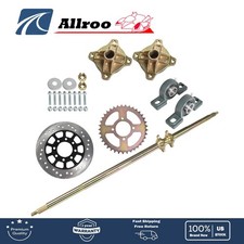 44" Rear Live Axle Wheel Hub Complete Kit For Go Kart Golf Cart ATV Buggy Quad