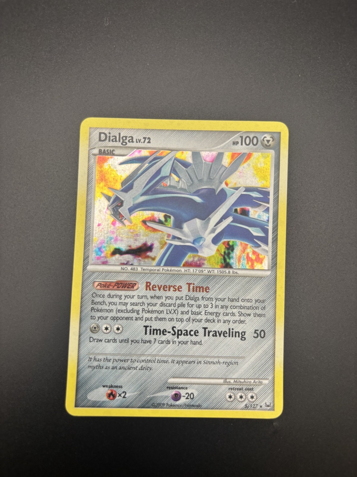 Dialga 5/127 Platinum Holo
