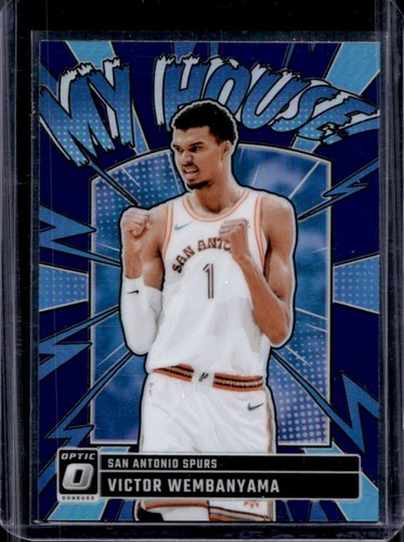 2024-25 Panini Donruss Optic Victor Wembanyama My House Purple #19 Spurs