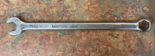 Matco Tools USA WCL146 7/16" SAE Combination Wrench 6 Point Chrome D15*