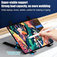 Foldable Laptop Stand Adjustable Portable Holder for Phone Pad Notebook
