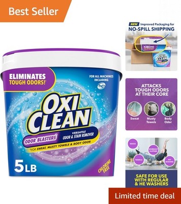 5 lb Chlorine-Free Odor Blasters Stain Remover Powder - Eco-Friendly & Effective