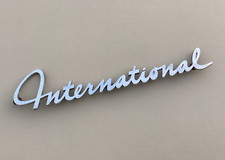 1960-1967 International Truck Side Fender Emblem 13.0 Logo Nameplate Oem 