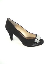 Melluso Donna Aperto in punta E1340-NERO Nero