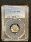 1940-D PCGS MS65 FB Mercury Dime