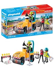 PLAYMOBIL   Action Heroes   Straatwerk   Speelgoed voor kinderen   Bouwset   Spe