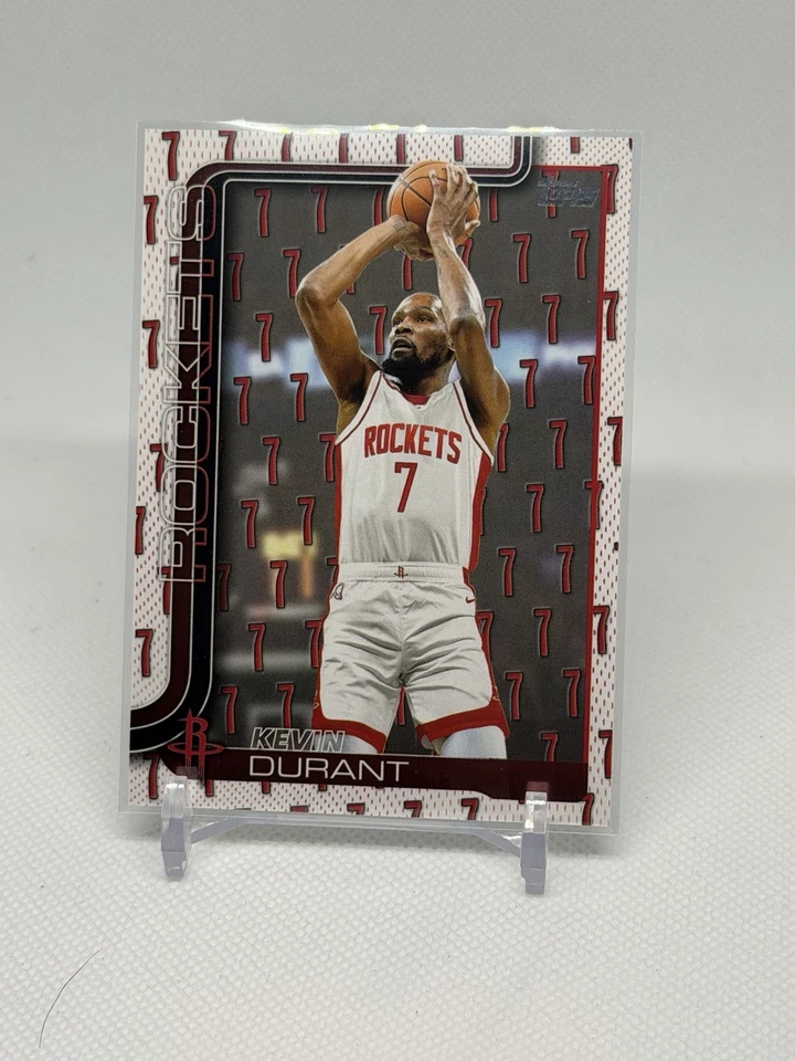 Topps 2025/26 凯文杜兰特球员编号变体卡 157 /7 SSP 🔥🔥🔥🔥 — 第 3/4 张图片