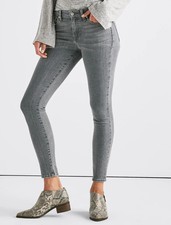 Lucky Brand Women Jean Ava Super Skinny Gray - Size 0/25 NWT