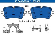 ATE 13.0460-2650.2 Bremsbelagsatz, Scheibenbremse für AUDI,VW