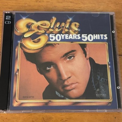 Elvis Presley   50 Years 50 Hits CD 2-disc 1990 Rock N Roll Pop RCA SVC2-0710