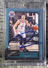 Deni Avdija 20-21 Chronicles Playbook Signed IP On Card Rookie Auto (With Proof)