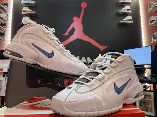 NIKE AIR MAX PENNY 1 HOME WHITE HARDAWAY SZ 10.5 🔥🔥RARE🔥🔥
