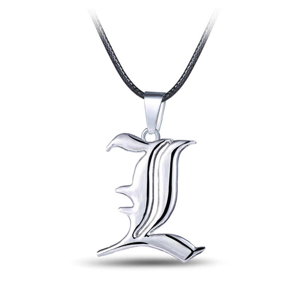 New Japanese Anime Death Note L Yagami Anime Lawliet Kira Necklace