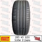 285 45 R 20 x1 Pirelli 108W Part Worn Used Tyre 28545R20x1 48 52mm