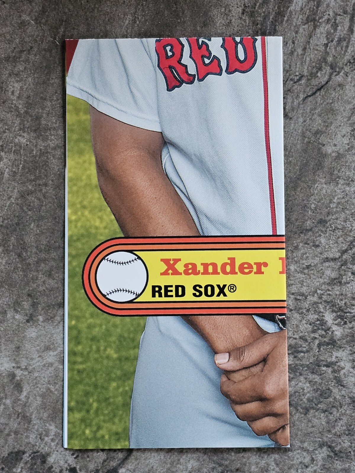 2021 Topps Heritage Xander Bogaerts 1972 Baseball Posters Box Topper #BPB-XB 🔥
