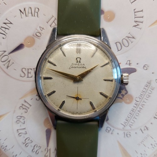 OROLOGIO UOMO OMEGA SEAMASTER VINTAGE MEN WATCH 14389-1 CAL 268 ACIER 1959  BIG ! | eBay