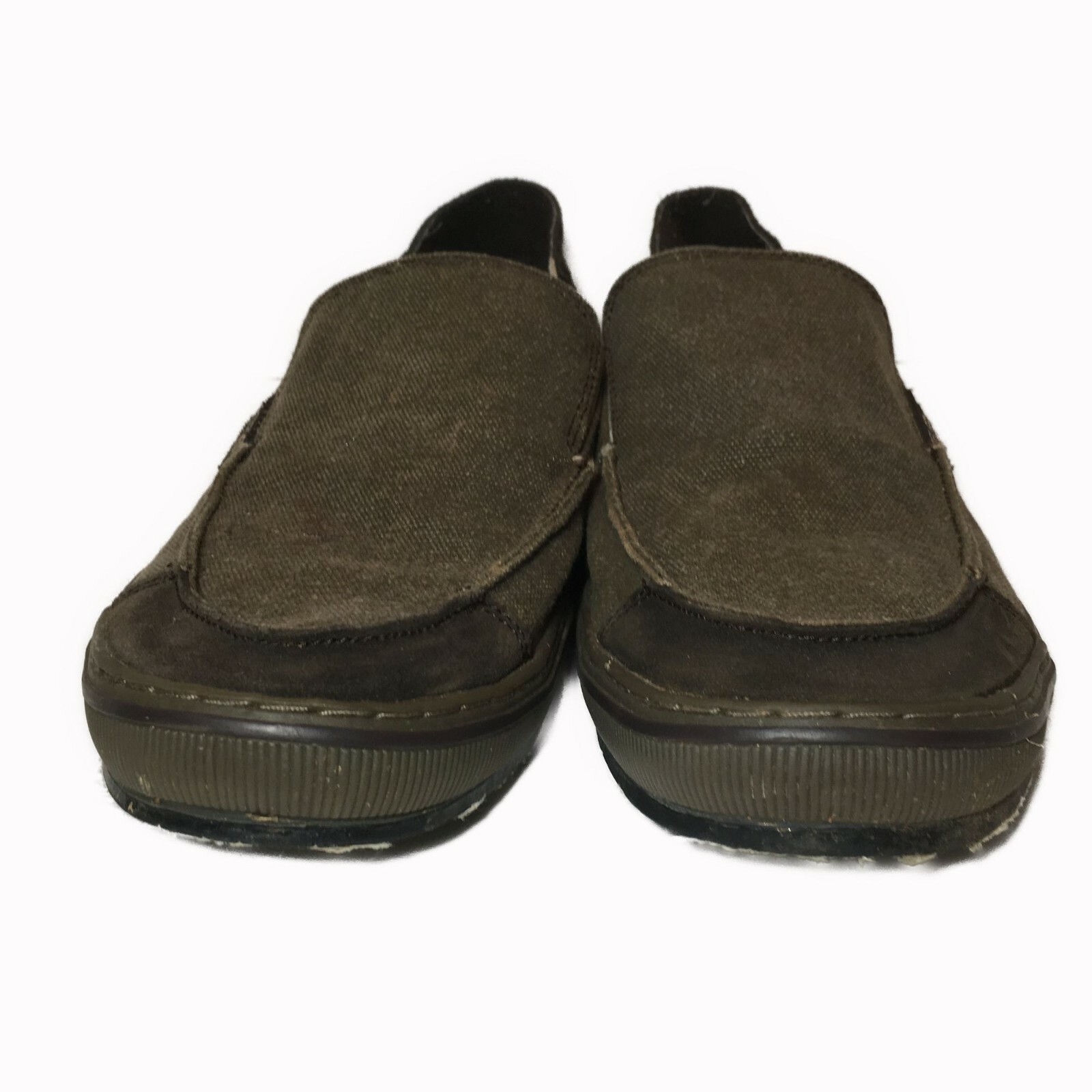 Skechers Mens Canvas Deck Shoes Size 11.5 Gem